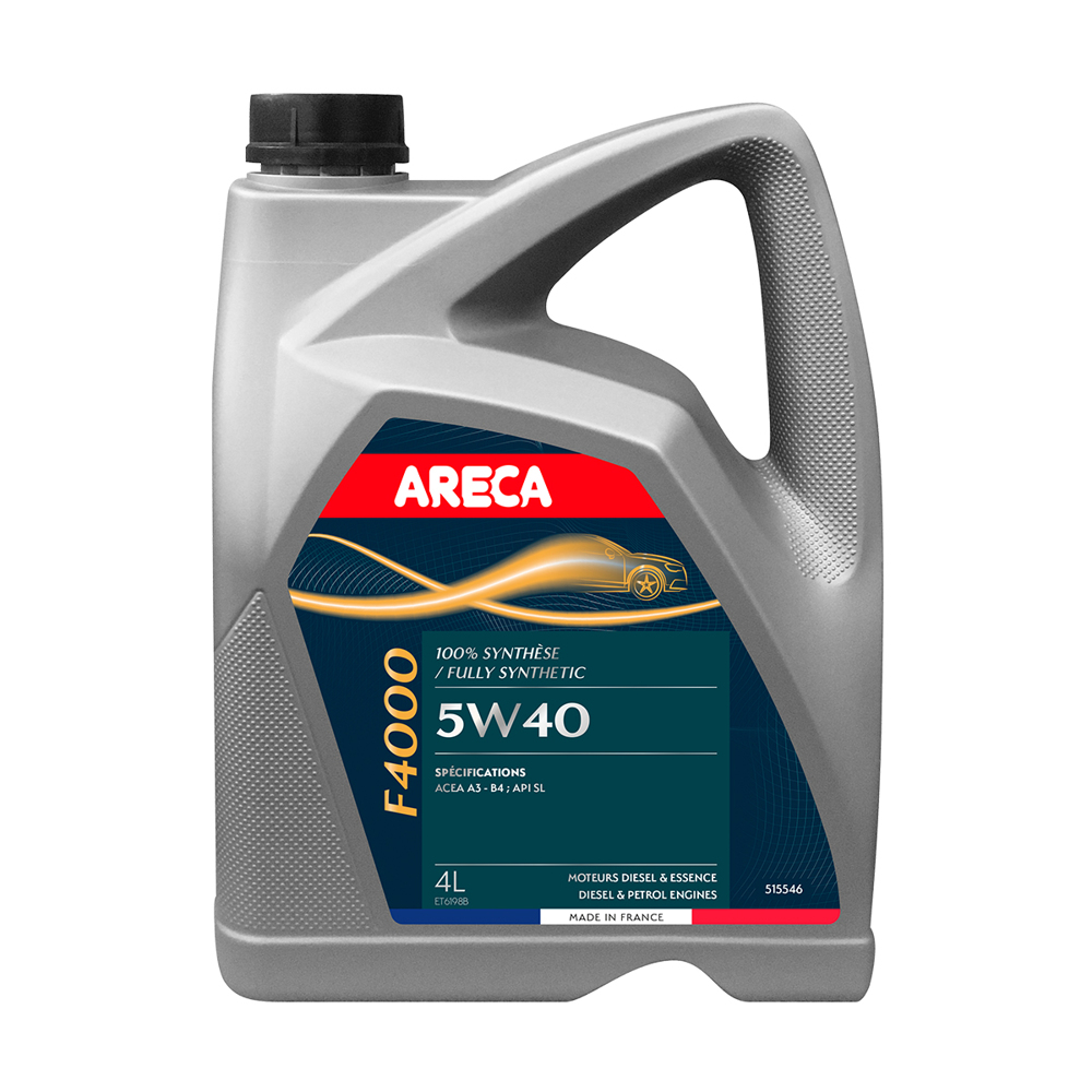 Моторна олива ARECA F4000 5w-40 4 л
