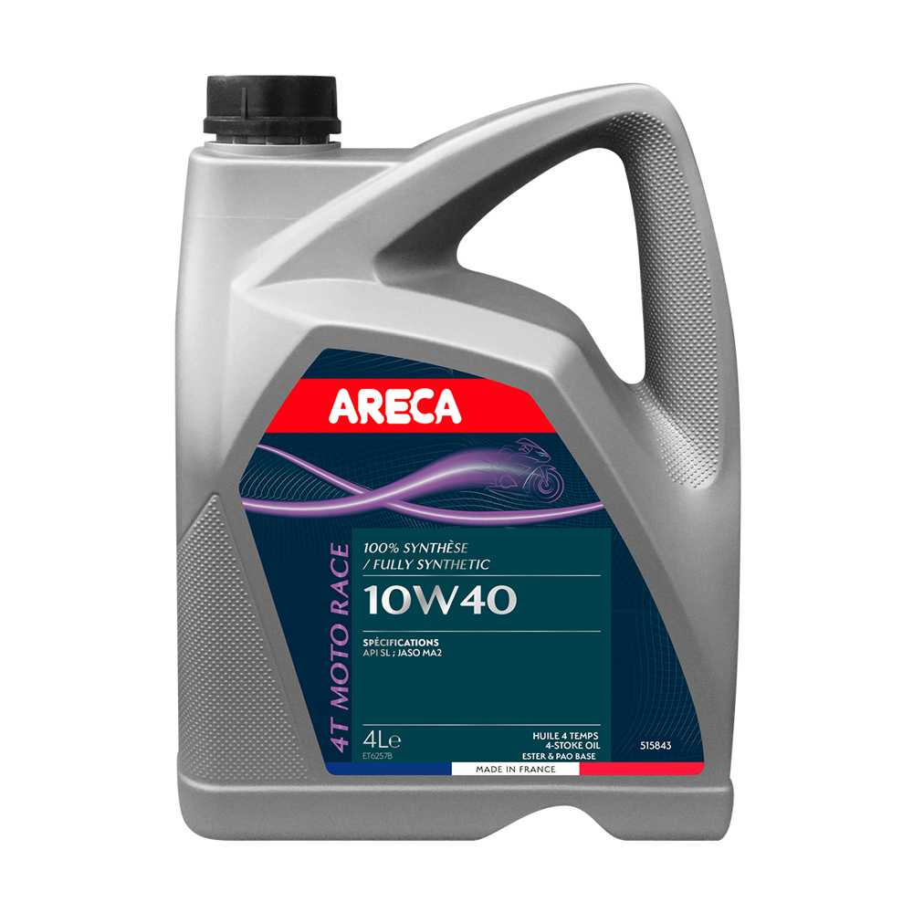 ARECA Моторна олива 4T MOTO RACE 10W40 4л