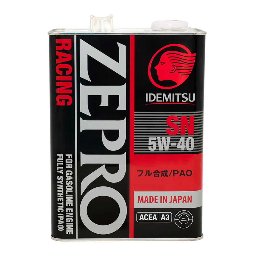 Олива Idemitsu ZEPRO Racing SN 5W-40 4л (3585041) Моторне масло