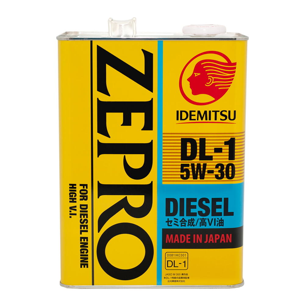 Олива Idemitsu ZEPRO Diesel DL-1 5W-30 4л (2156041) Моторне масло