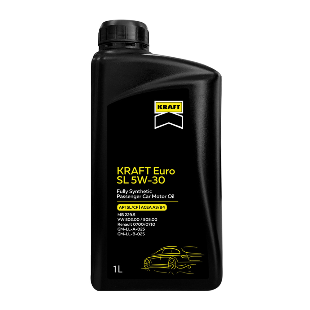 Масло моторне KRAFT Euro SL 5W-30, 1л (708134)