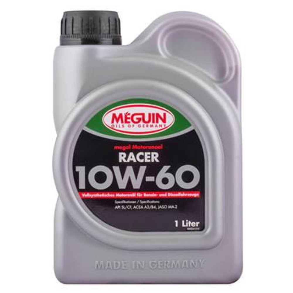 Моторне масло Meguin RACER SAE 10W-60 (vollsynthetisch) 1л