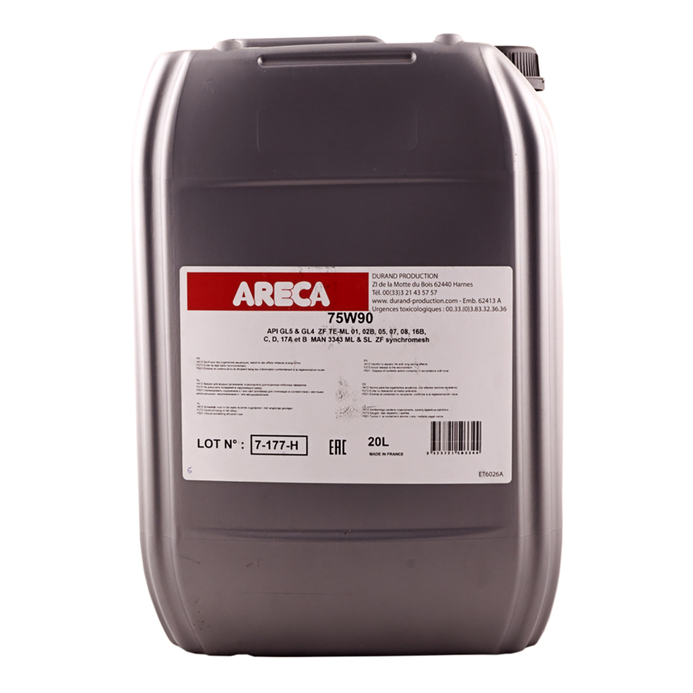 ARECA трансмісійна олива GL-4/Gl-5 F 75W-90 20л