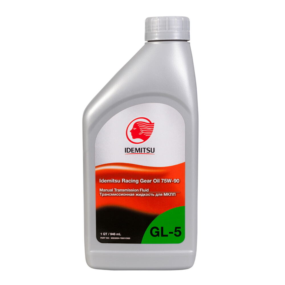 Олива Idemitsu RACING GEAR OIL 75W-90 (30305024-75000C02) трансмісійна олива для МКПП та диференціалів