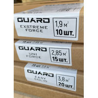GUARD EASY SOLID вібропоглинаючий лист, товщ.2,1мм, 500 х 375 мм, (0,19 м кв.)
