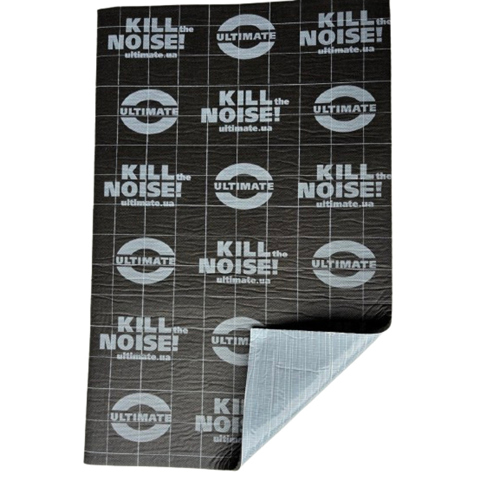 ULTIMATE Soft PLUS надлегка, шумотермоізолююча акустична мембрана 6мм, (0,75 х 0,485м)