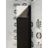 ULTIMATE PRO FIT BLACK карпет з клейовим шаром, щільність 320 г/м²,  1м х 1м