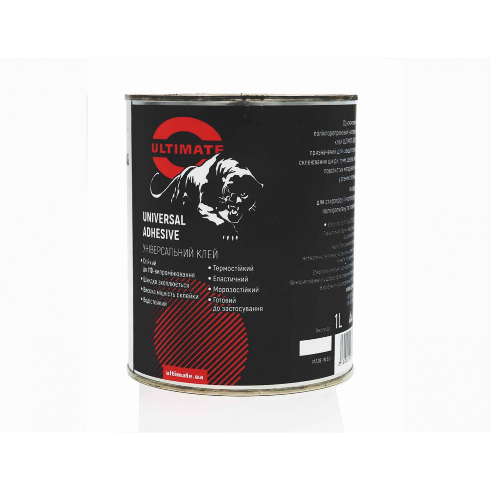 Kлей ULTIMATE UNIVERSAL ADHESIVE поліхлоропреновий, 1л