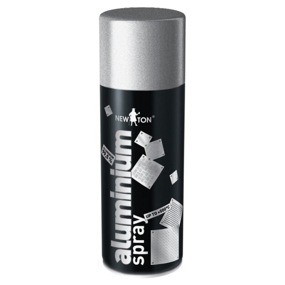 Фарба емаль алюмінієва Aluminium spray NewTon (14864) 400мл