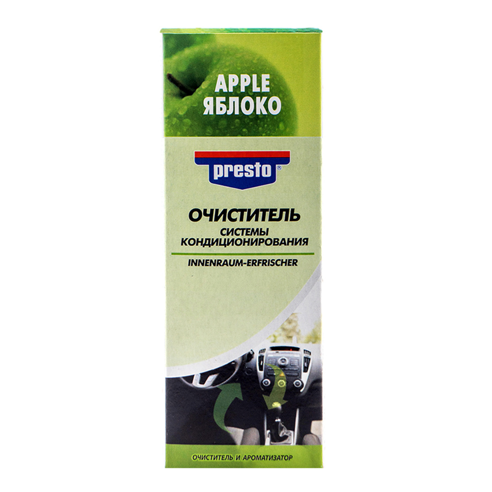 Очиститель кондиционера Presto яблоко 150мл (217883)