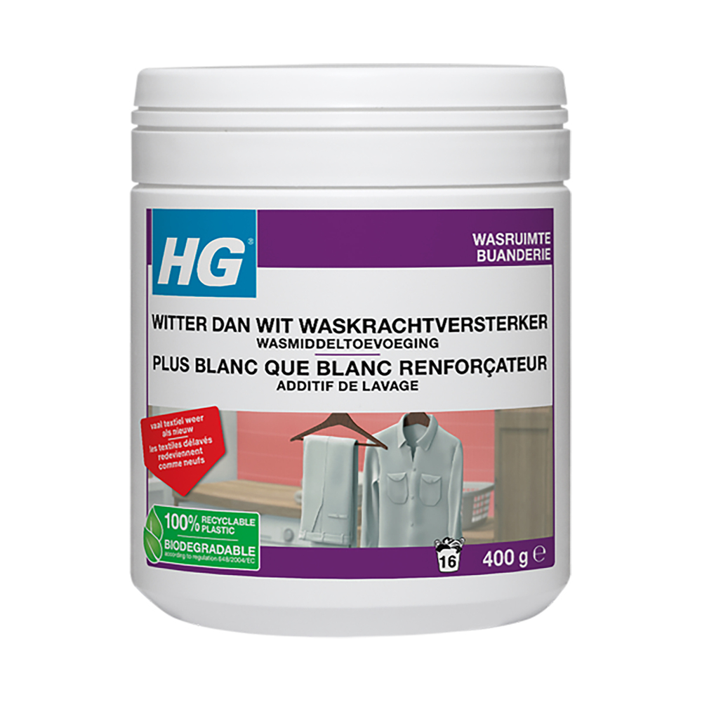 Відбілювач білого з засобом для видалення плям HG 400 г (365050100)