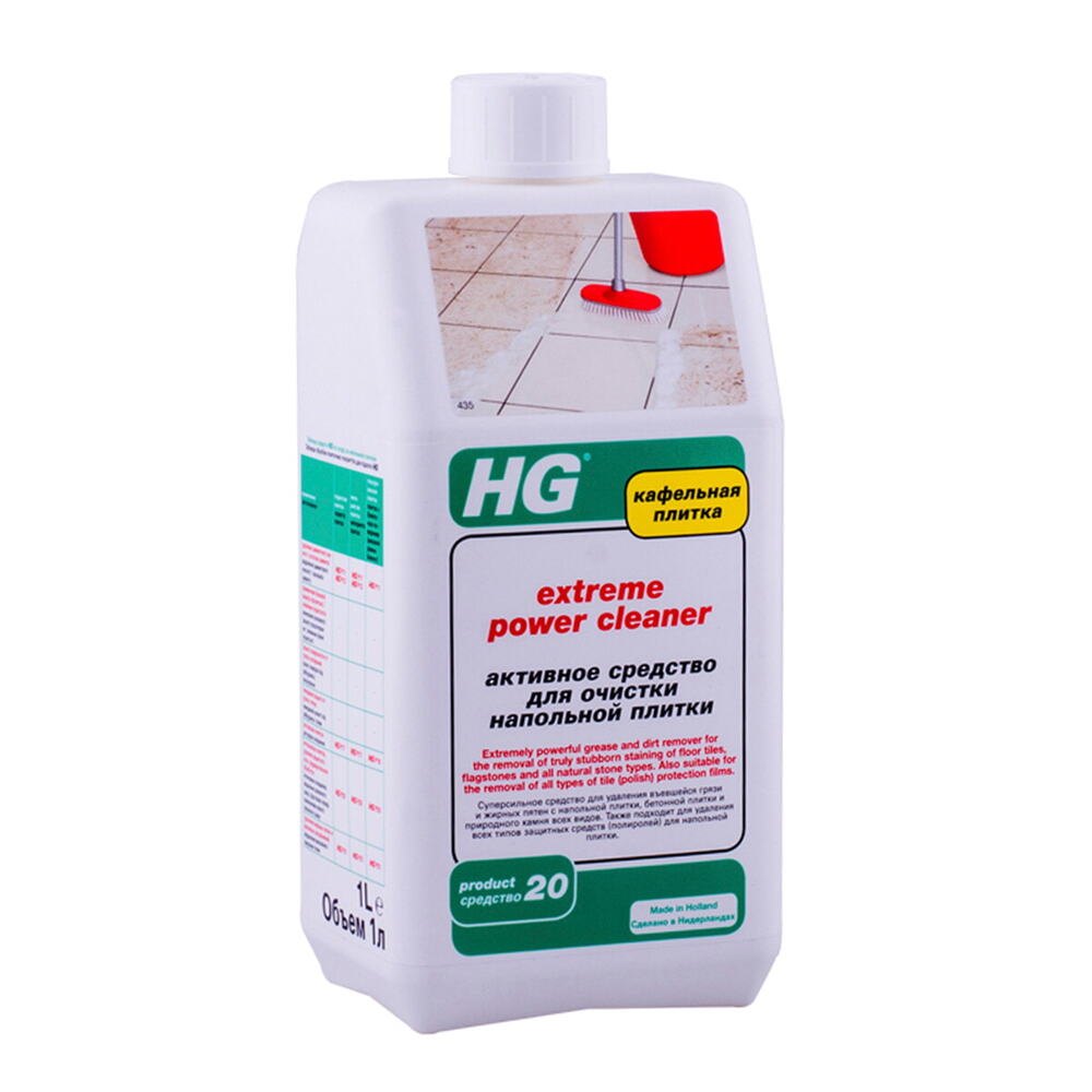 Екстрасильний засіб для очищення підлогової плитки 1000мл HG (435100161)