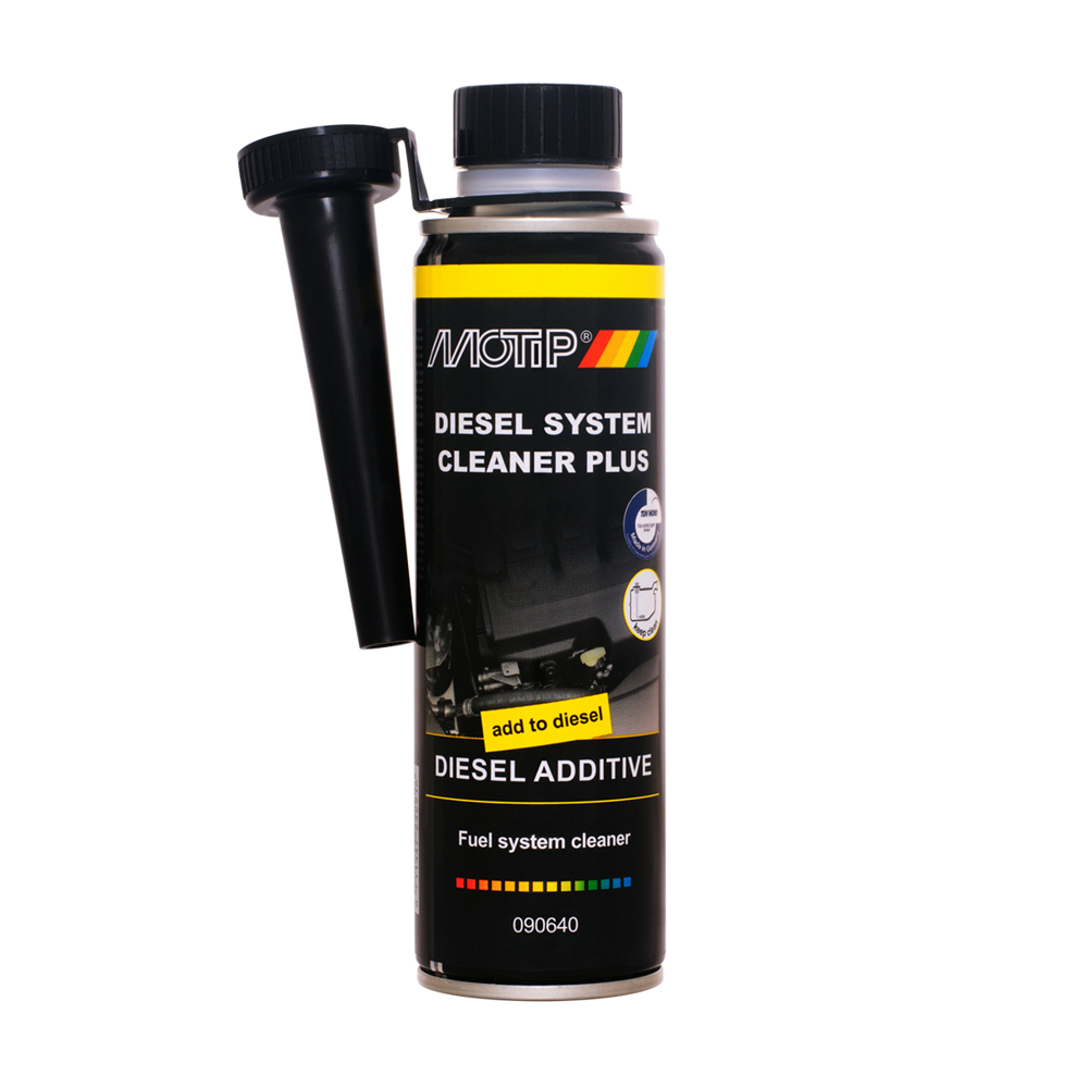 Очисник паливної системи для дизельних двигунів "Diesel System Cleaner Plus" 300 мл Motip