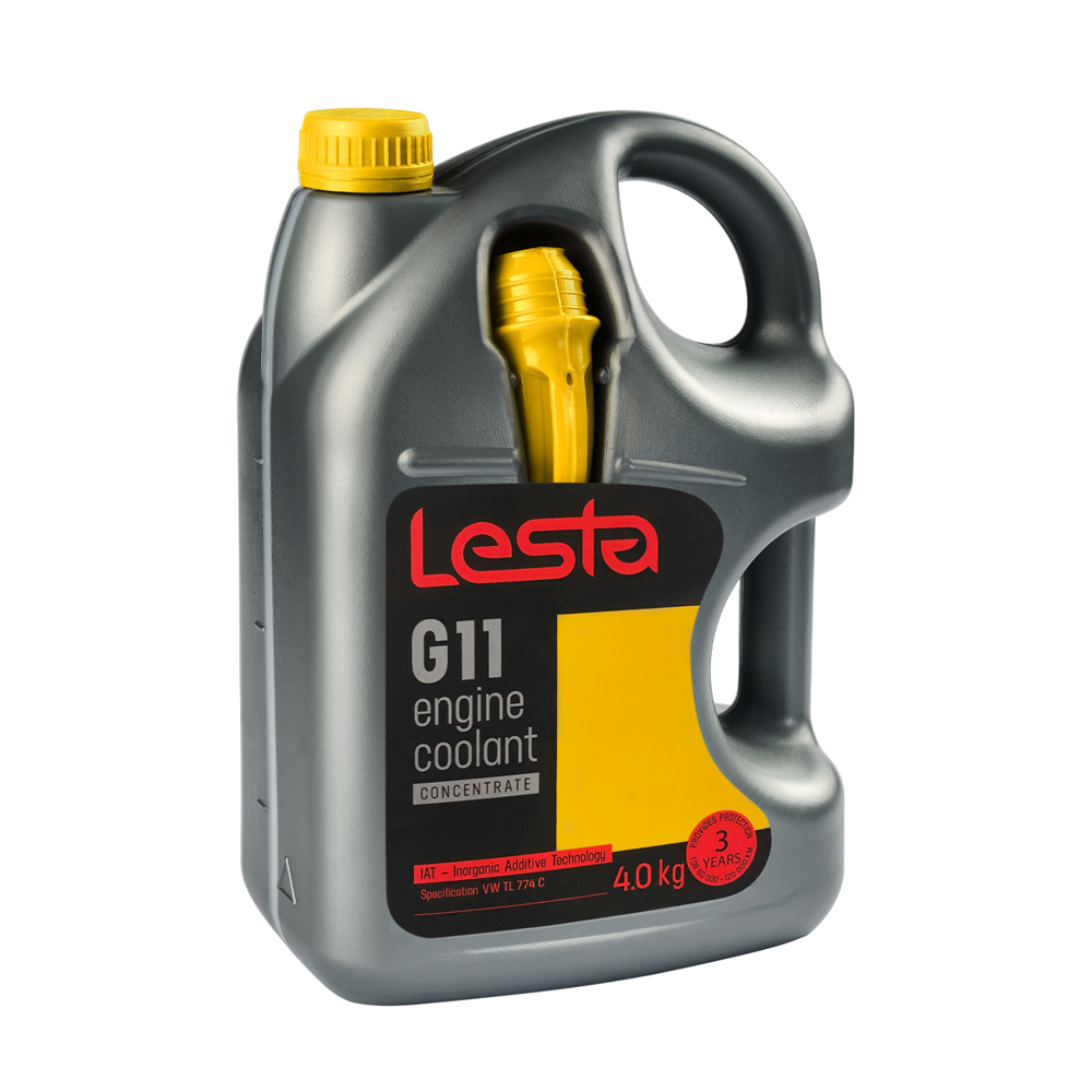 Антифриз G11 Lesta концентрат (жовтий) - 37С 4кг