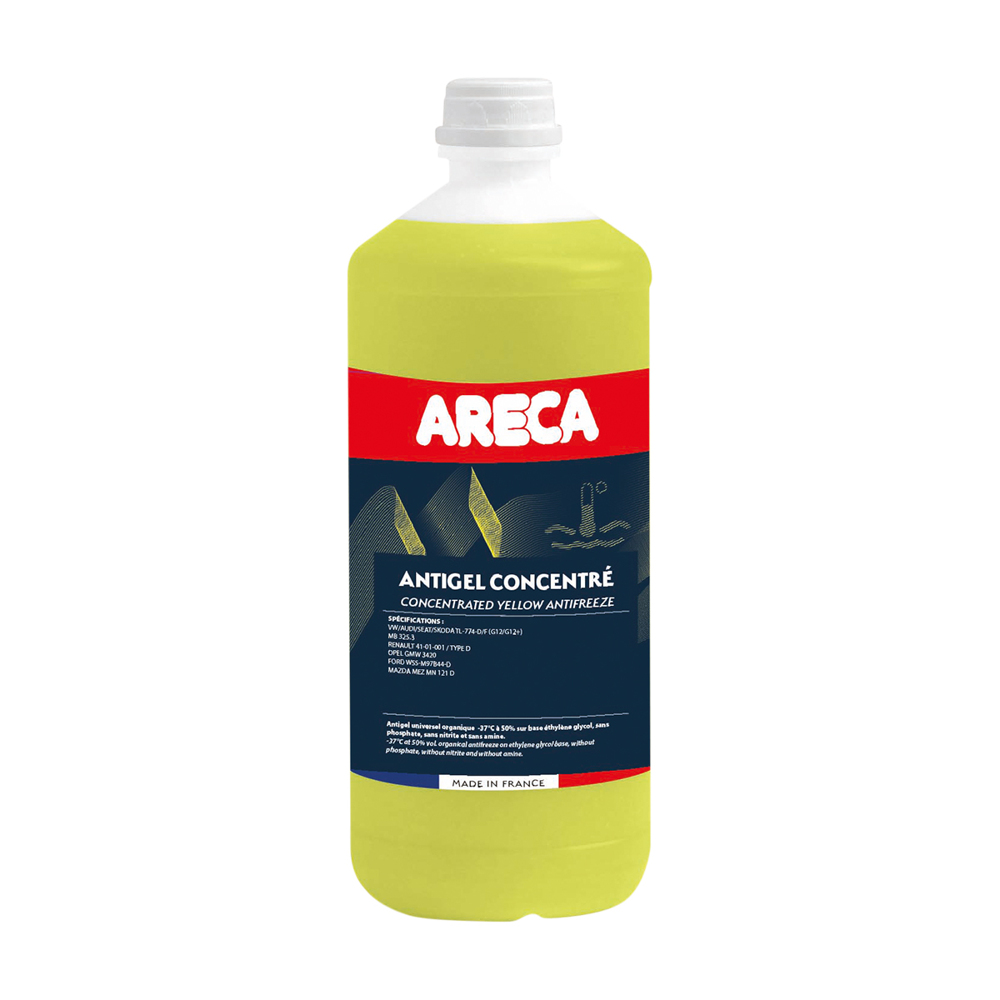 Areca Охолоджувальна рідина CONCENTRATED YELLOW 1л.