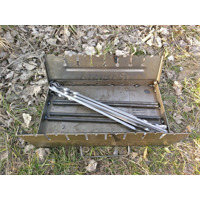 Мангал валізу на 8 шампурів сталь 2мм з шампурами