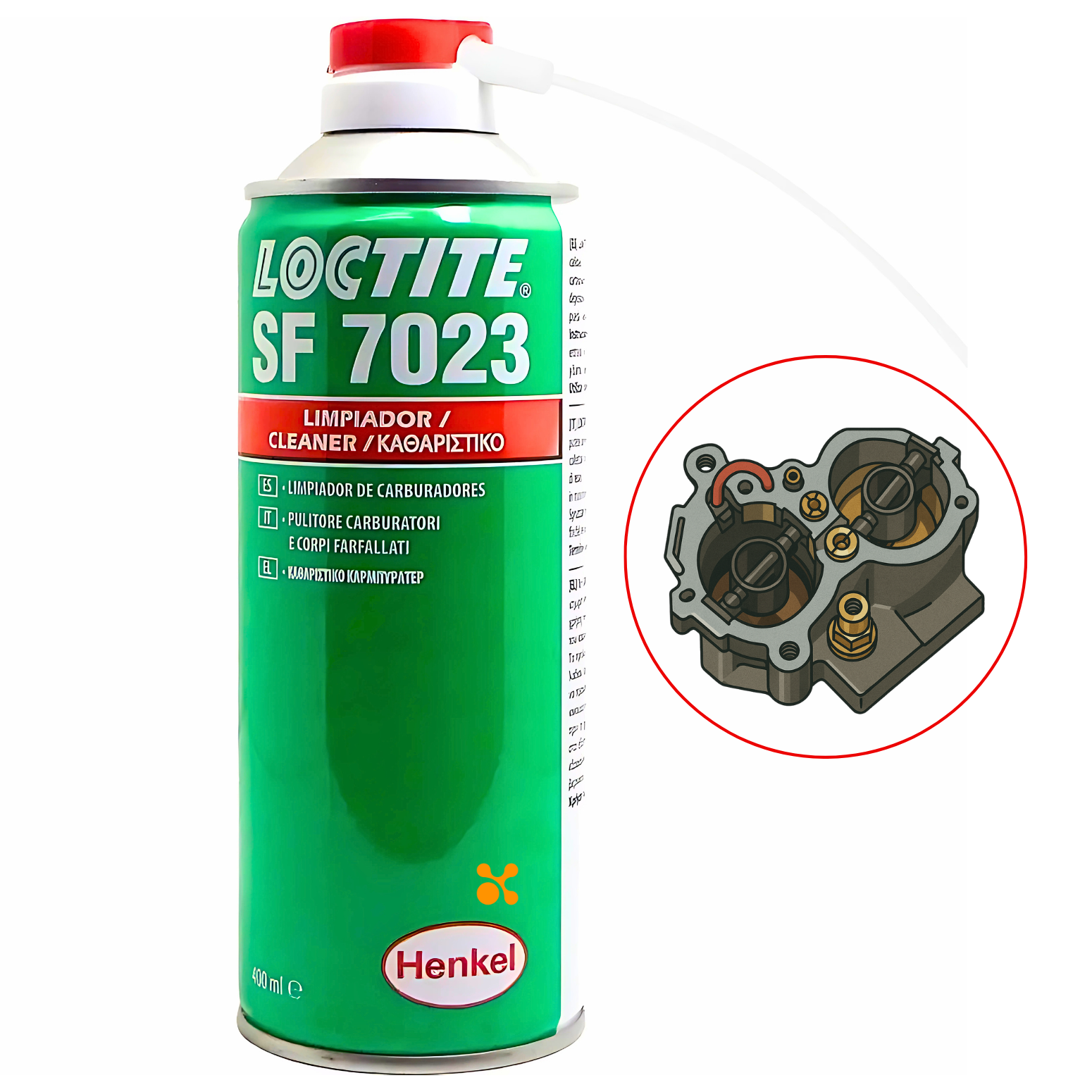 LOCTITE SF 7023 очиститель карбюратора 400 мл
